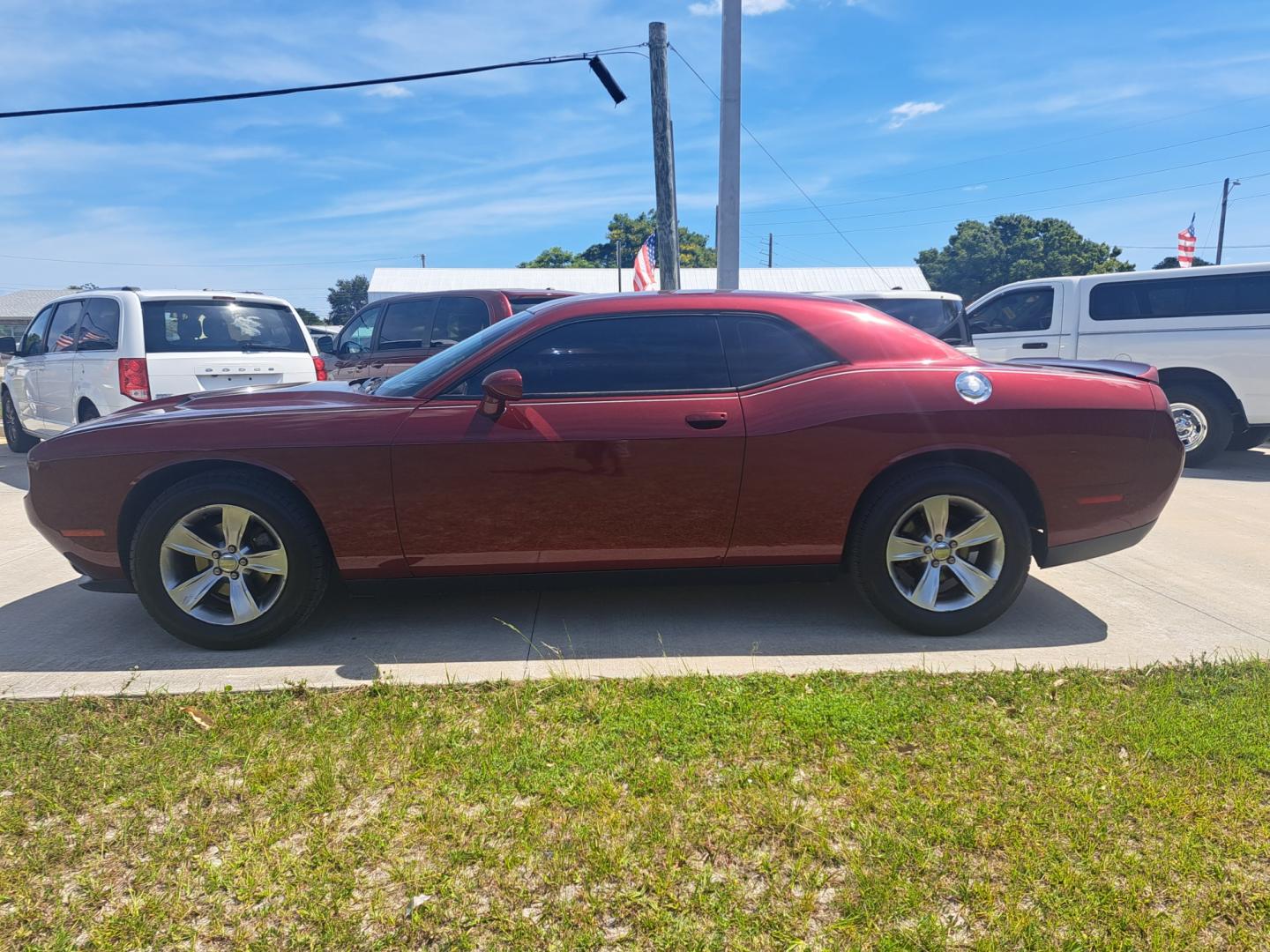 2018 RED /BLACK Dodge Challenger (2C3CDZAG6JH) , located at 1181 Aurora Rd, Melbourne, FL, 32935, (321) 241-1100, 28.132914, -80.639175 - Photo#0